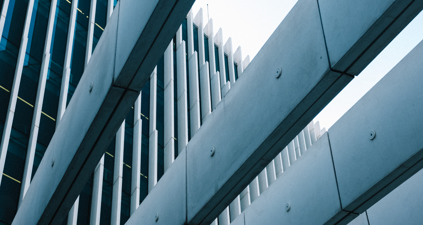 Geometric glass architecture photographed by Edgar